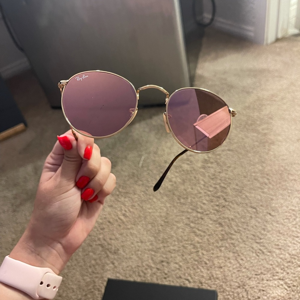 Ray-Ban rounded metal collection Bronze-copper